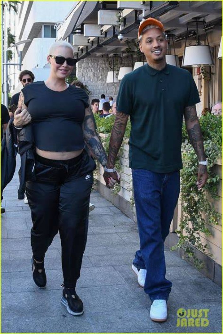 Amber Rose and Alexander Edwards a baby boy, Slash Electric