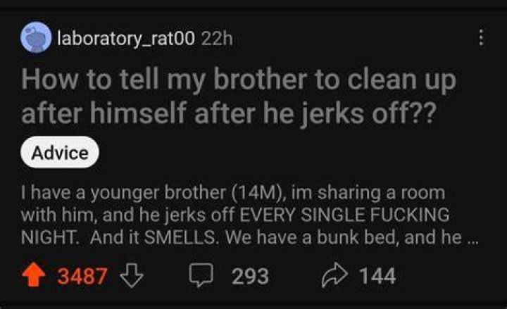 Brother helped me jack off