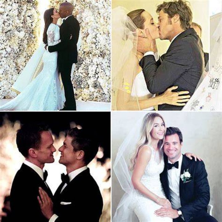 Celebrity Weddings of 2014 Celebrity weddings, Elena satine, Celebrities