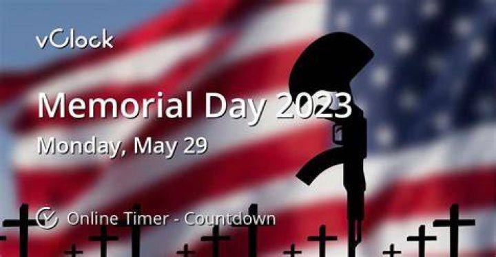 Countdown To Memorial Day 2023
