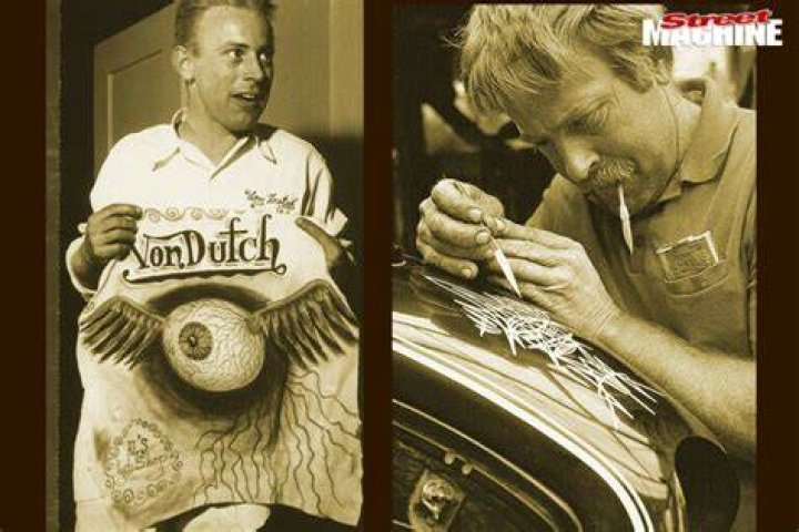Feature Legendary pinstriper Von Dutch