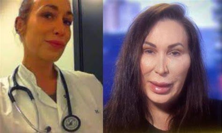 Har Anastasia Loupis taget den 5 &aring;rige datters tr&oslash;je p&aring;? 🤡 Synd hun