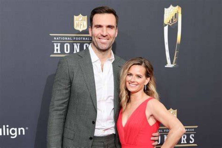 Joe Flacco and Dana Grady