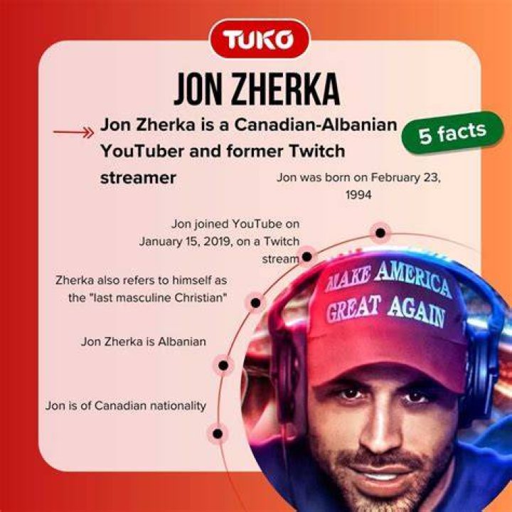 Jon Zherka Facts about the Twitch streamer