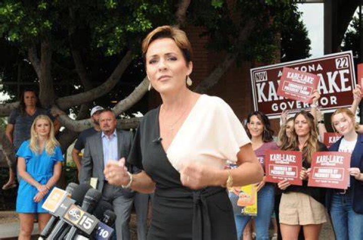 Kari Lake declares victory in AZ Republican governor&rsquo;s primary