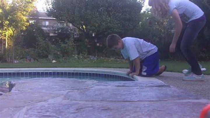 kid getting pushed into water YouTube