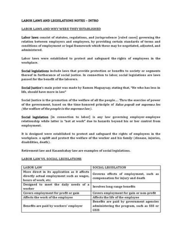 labor laws cautionary note labor laws cautionary note