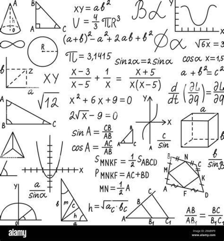 Mathematical Formula, Math Drawing, Formula, Study PNG Transparent