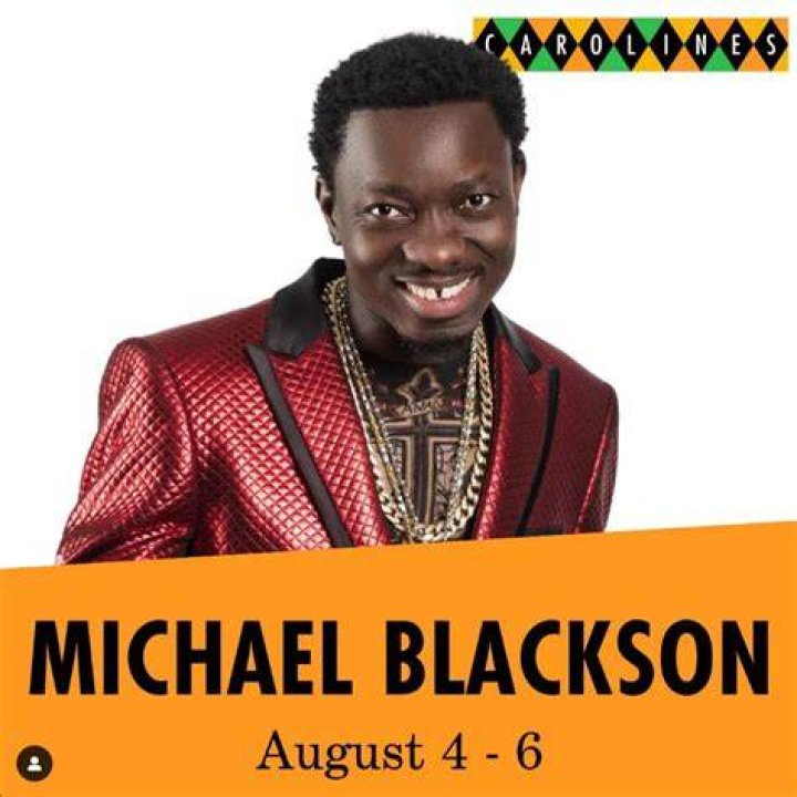 Michael Blackson Carolines on Broadway