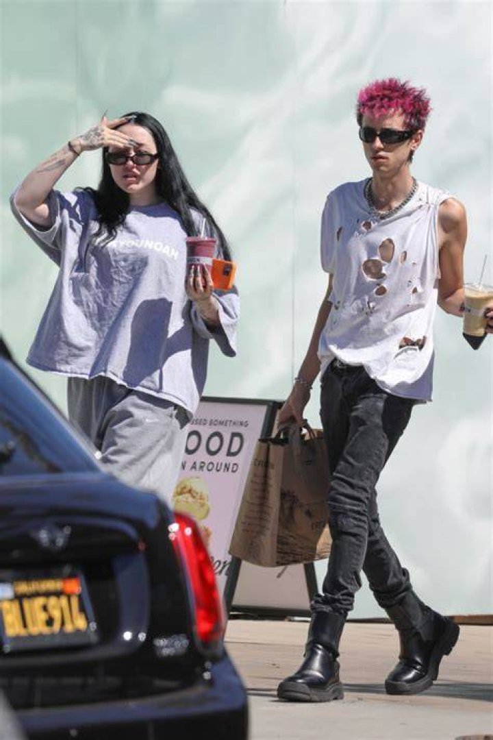 Noah Cyrus and Her Boyfriend in Los Angeles 06/14/2022 &bull; CelebMafia