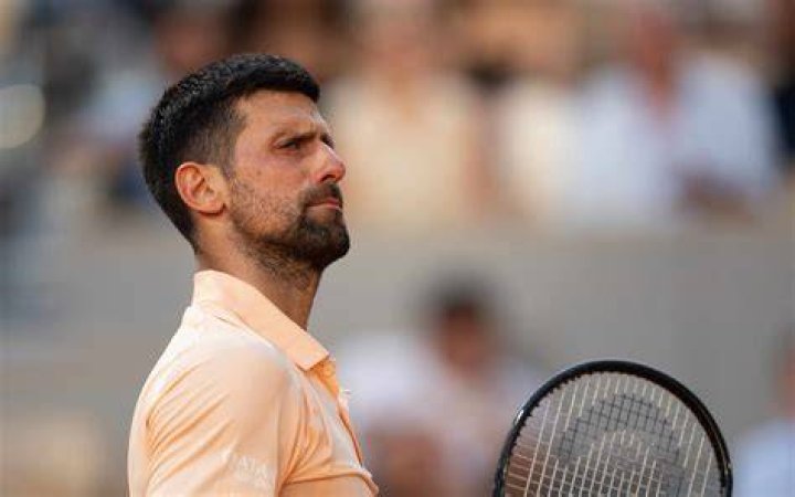 Novak Djokovic confused
