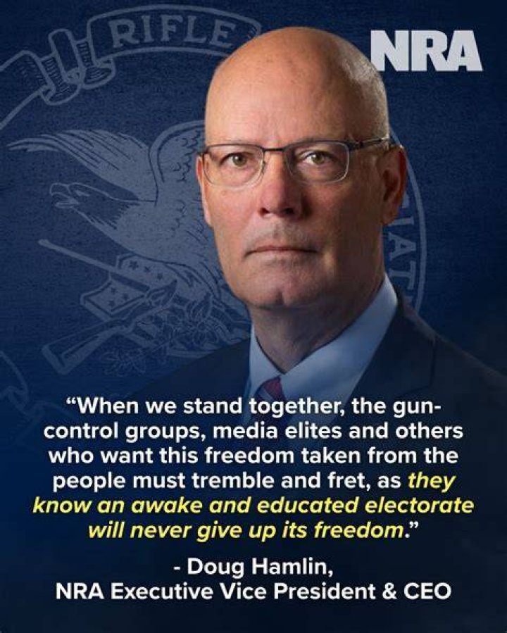 NRA VP &lsquo;We Need To Face What&rsquo;s Coming. They&rsquo;re Trying To Kill Us