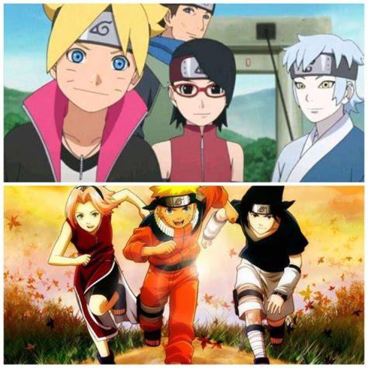 Old Team 7 and New Team 7 future team up. Naruto Vs Sasuke, Naruto