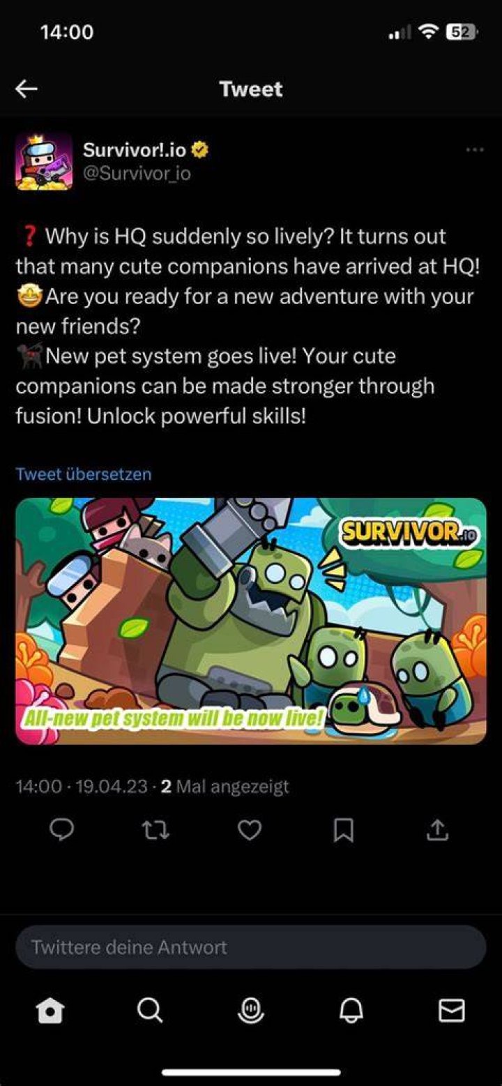 Pets coming to Survivor.io