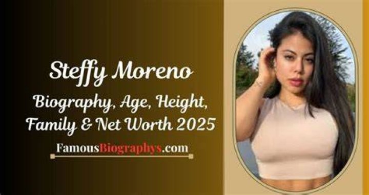 Steffy Moreno Bio, Age, Height Models Biography