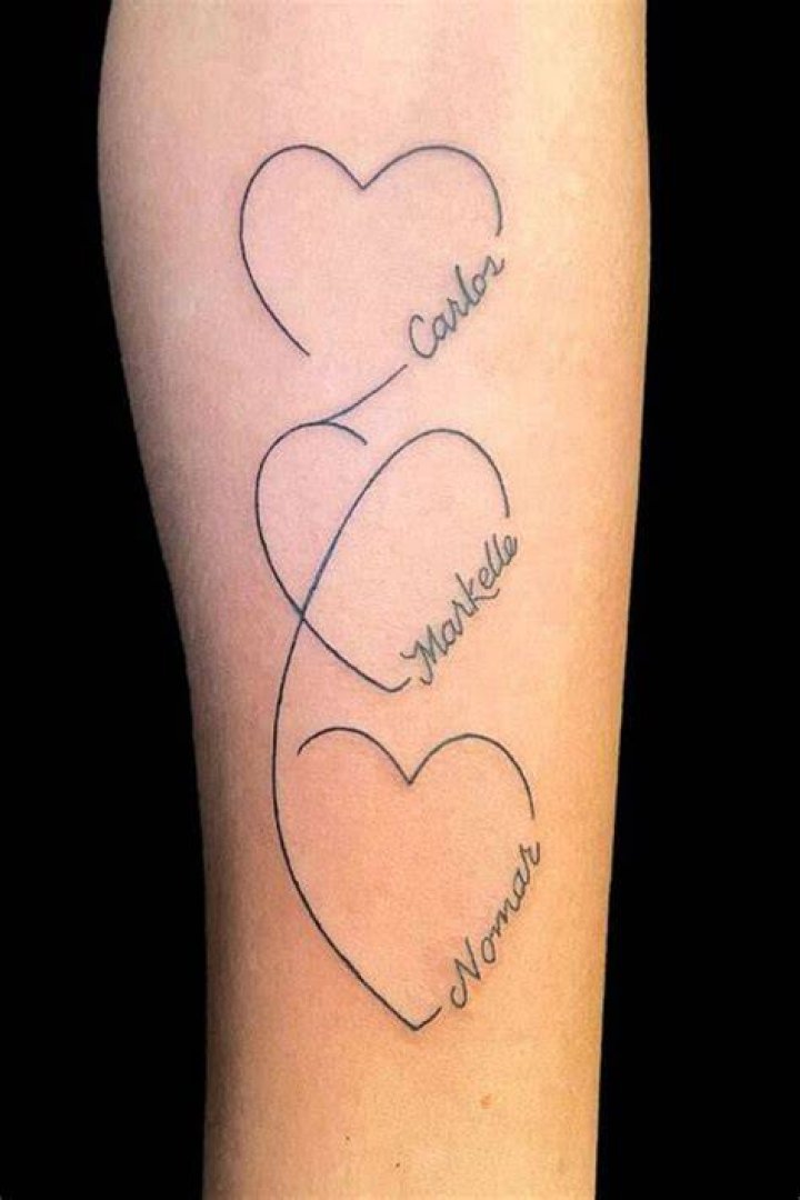 Tatuajes De Corazones Con Nombres Para Hombres adhistick