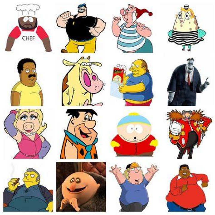 Top 115 + Chubby cartoon characters