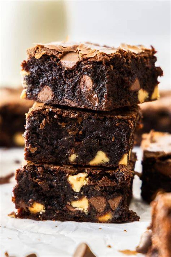 Triple Chocolate Chip Brownies The Home Cook's Kitchen