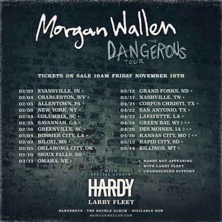 Wallen Announces The Dangerous Tour 2022 Sounds Like Nashville