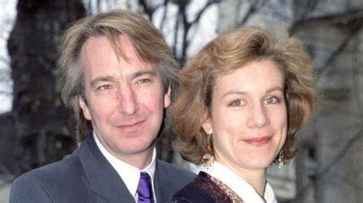 Why Alan Rickman married his wife 47 years after meeting.
